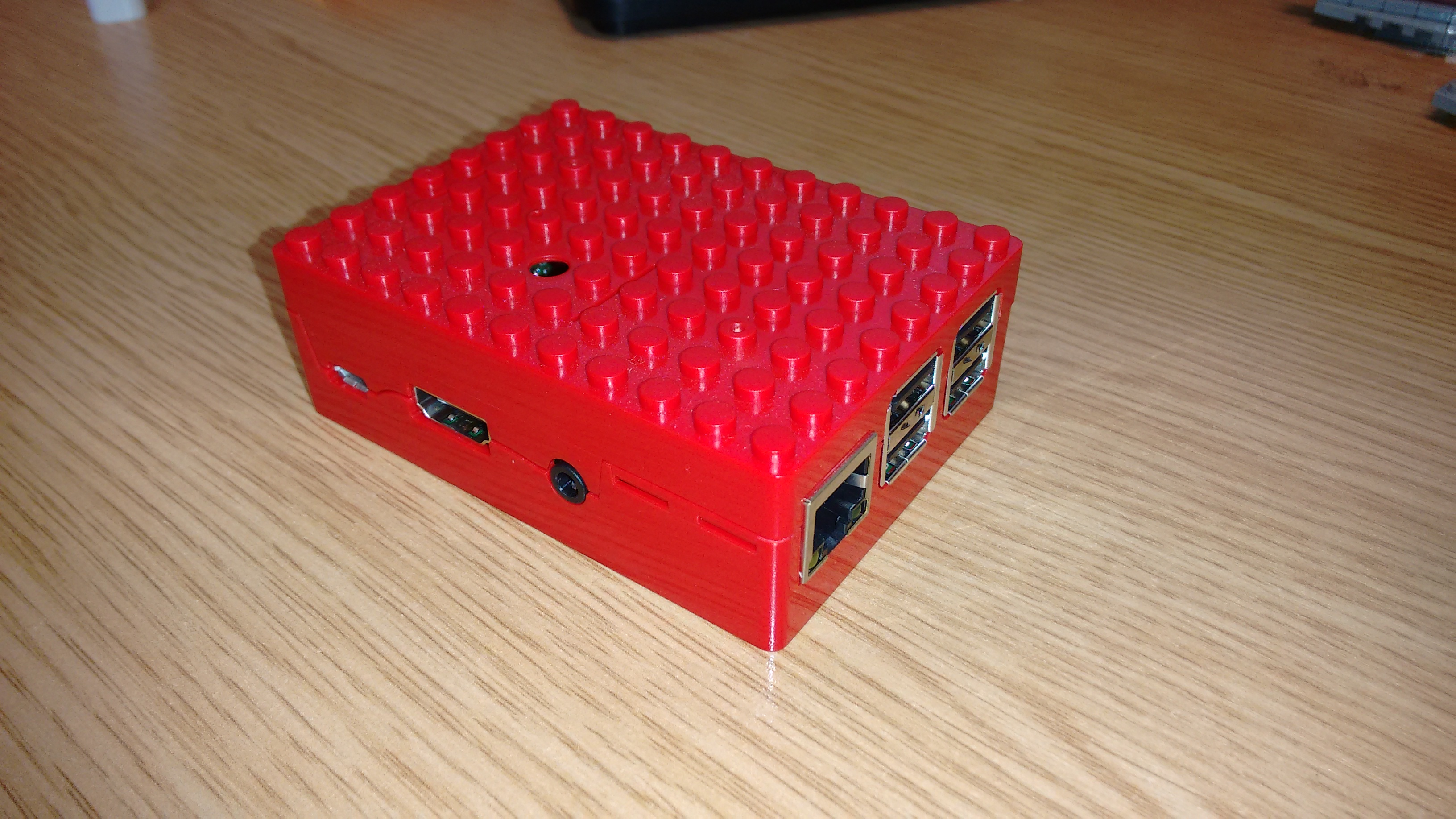 Cased Raspberry Pi Closed